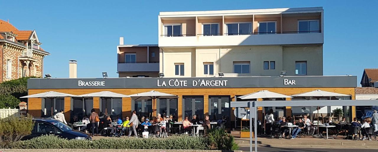 Hotel Cote D'Argent Lacanau Esterno foto